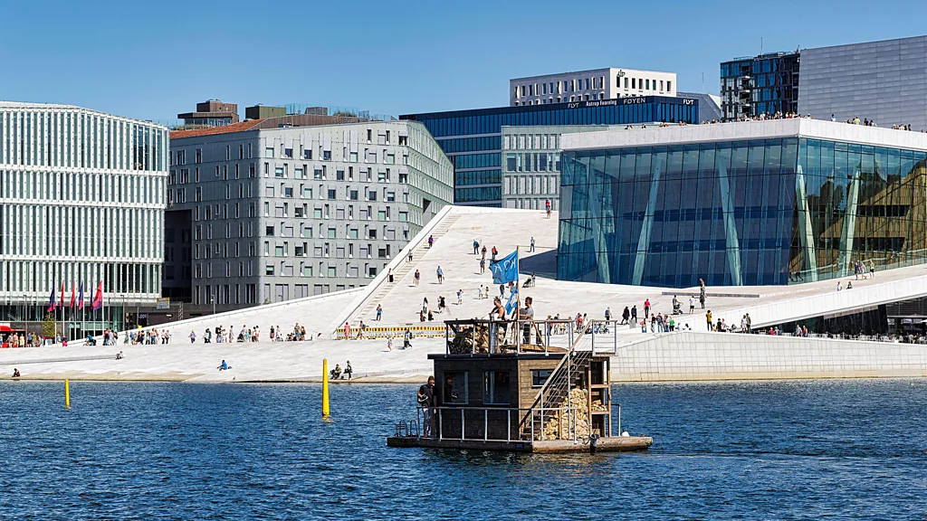 Oslo's floating saunas offer a bracing Nordic ritual in the heart of the city (Credit: Alamy)