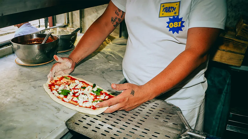 Master pizza chef Daniele Uditi (Credit: WeAreFactory)