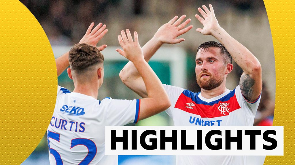 Watch as Rangers knock out Panathinaikos in Champions League qualifying