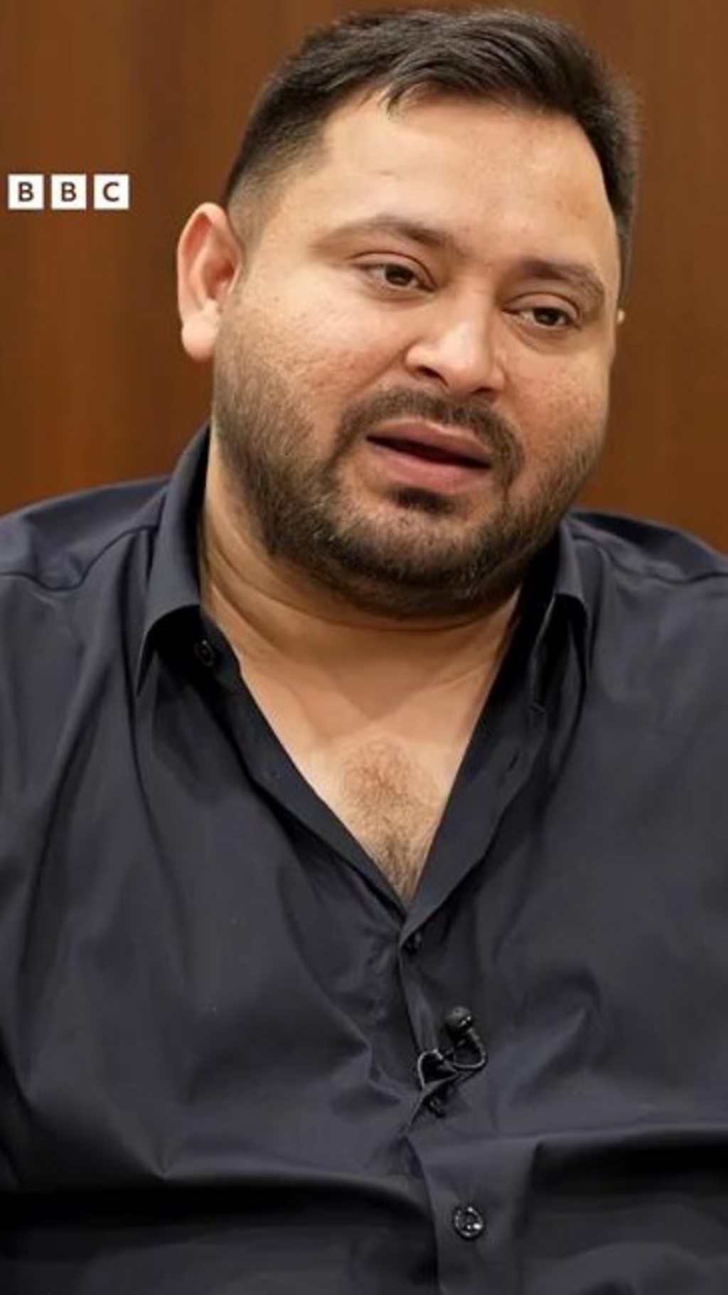 तेजस्वी यादव का इंटरव्यू