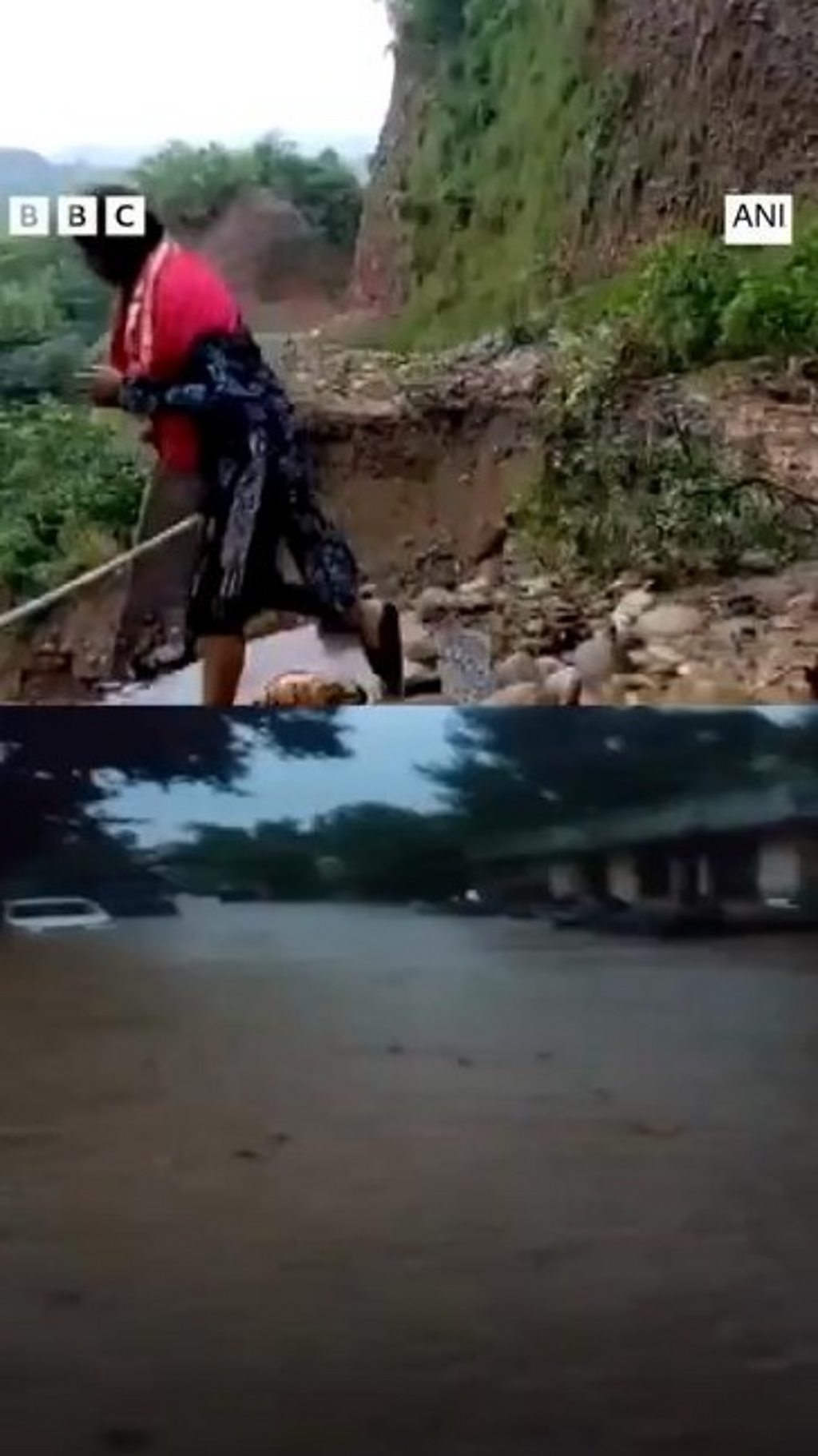 जम्मू कश्मीर के कठुआ में बादल फट गया है