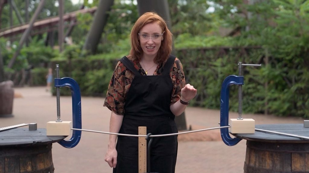 How can rollercoasters hold so much weight?