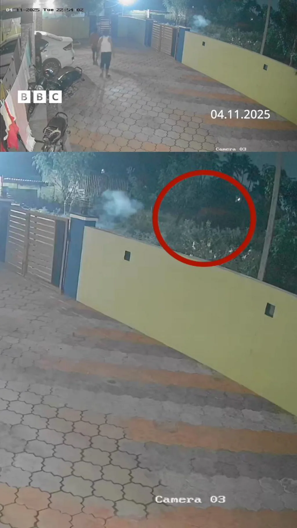 ஊருக்குள் வந்த யானை - பதறி ஓடிய மக்கள்