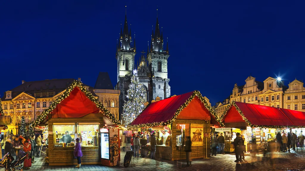 Prague's Old Town Square transforms into one of Europe's most atmospheric Christmas markets (Credit: Getty Images)