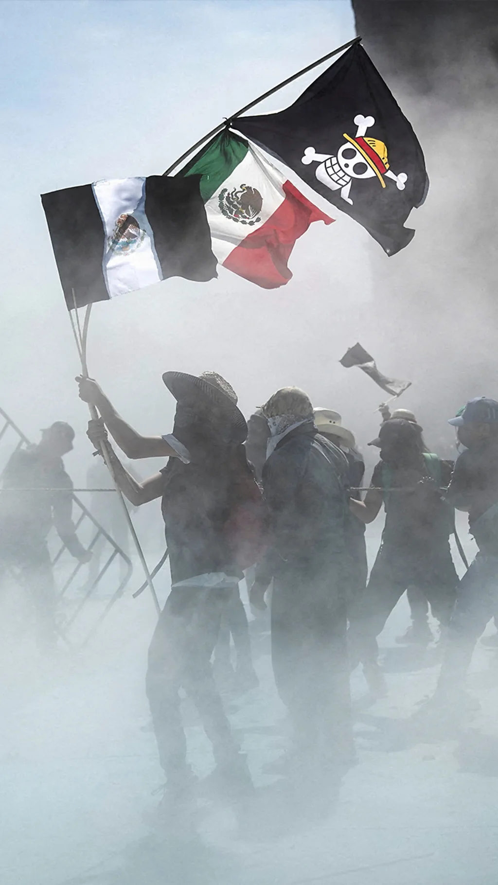 Протесты и столкновения в Мексике