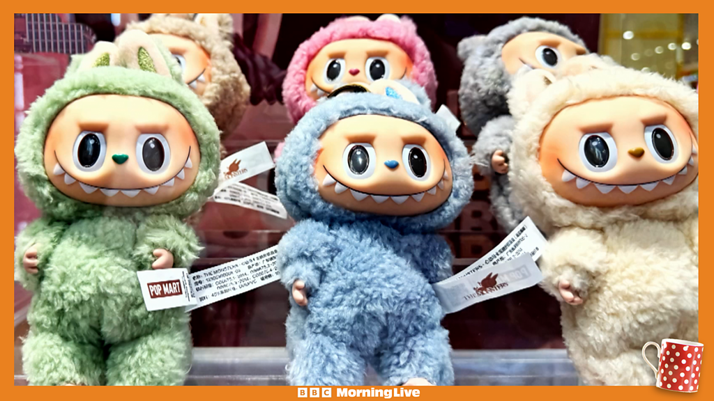 Counterfeit Labubu dolls - BBC