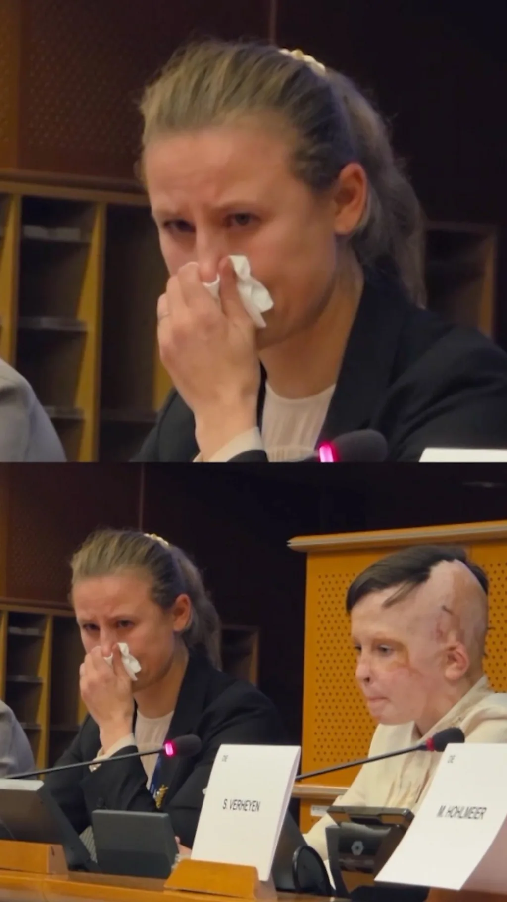 Prevoditeljka zaplakala zbog ispovesti dečaka iz Ukrajine