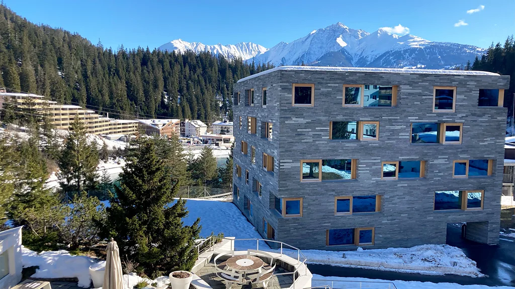 Laax was the first ski resort in the world to commit to being fully carbon neutral (Credit: Mike MacEacheran)