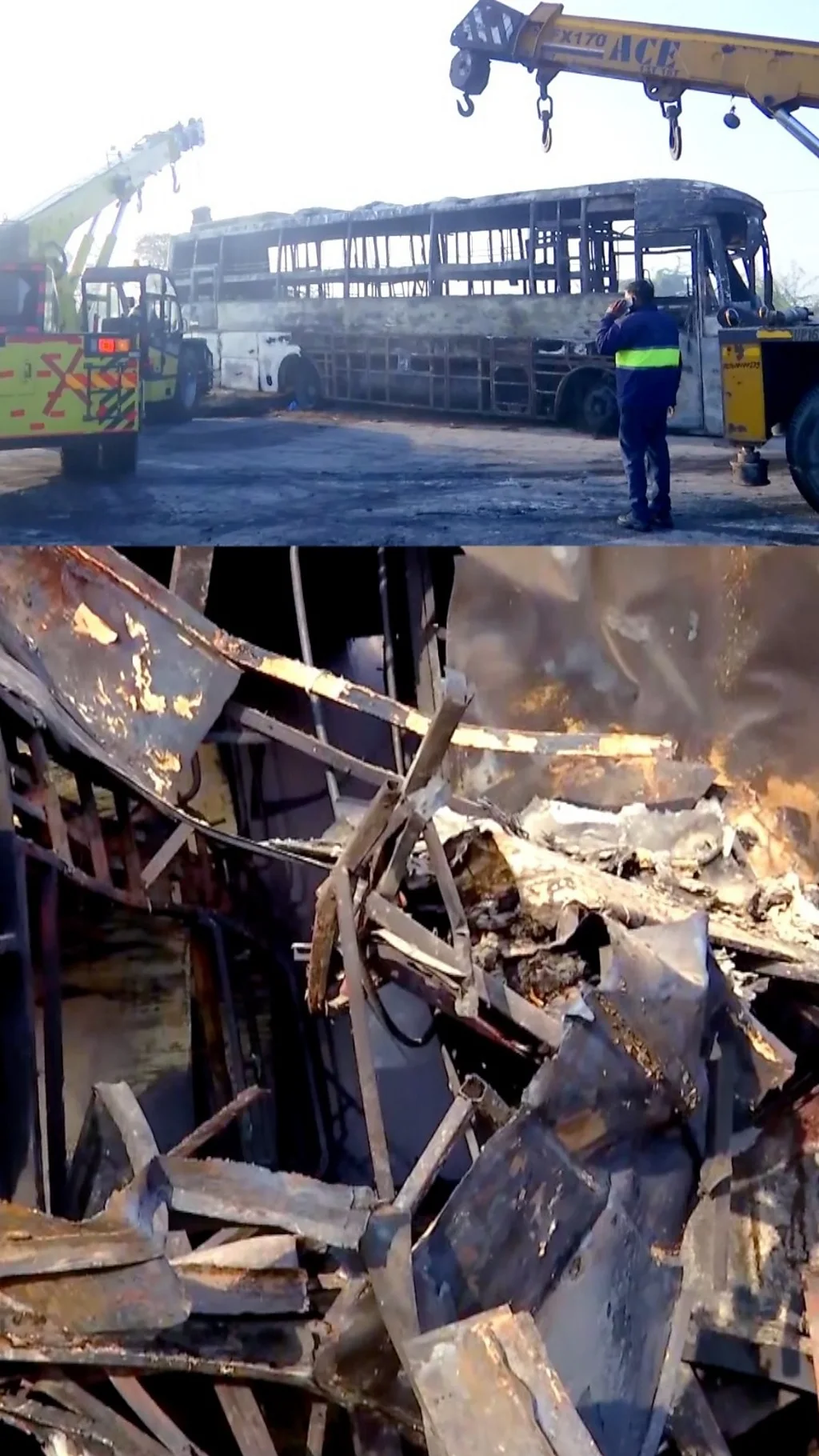 दिल्ली-मथुरा एक्सप्रेसवे में हुआ हादसा, चार लोगों की मौत