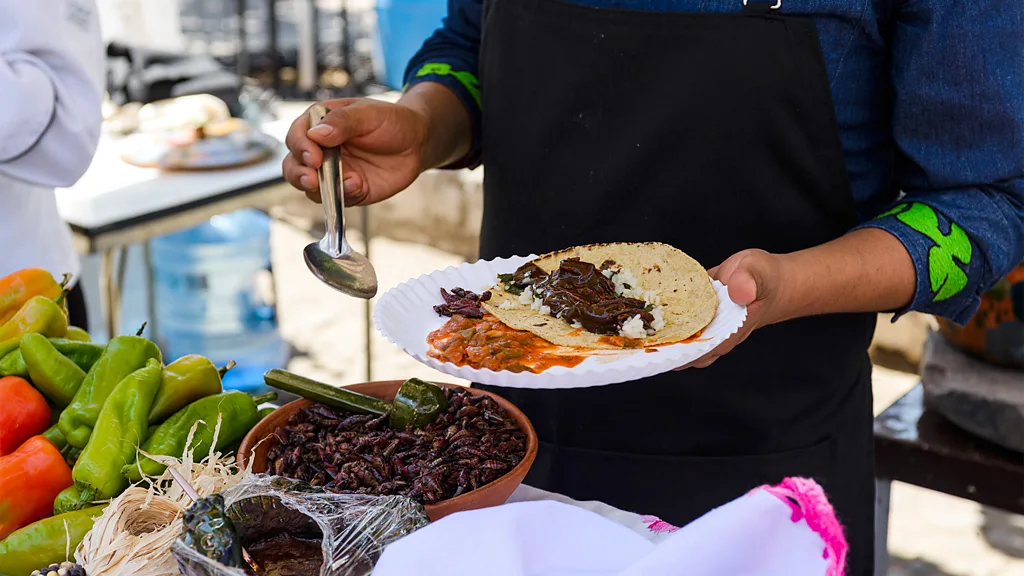 In many countries, such as Mexico, insects are a popular food (Credit: Getty Images)