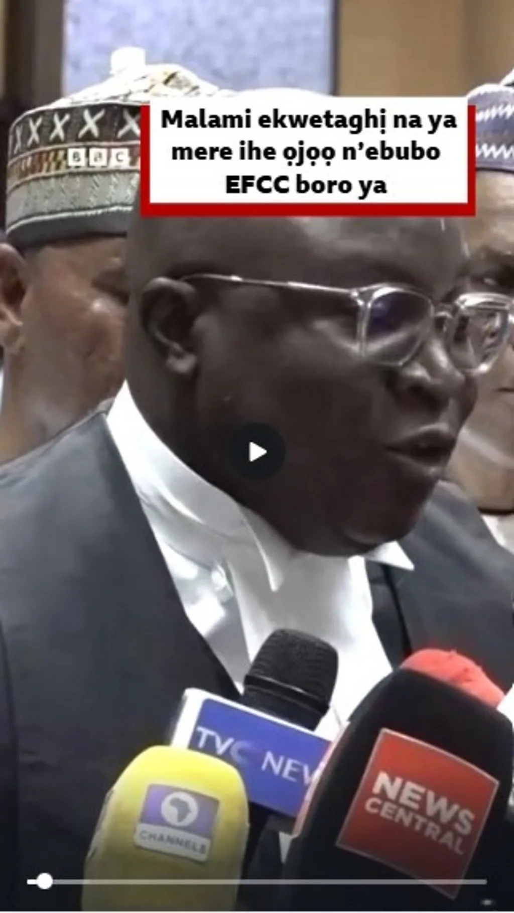 Malami ekwetaghị na ya mere ihe ọjọọ n’ebubo EFCC boro ya