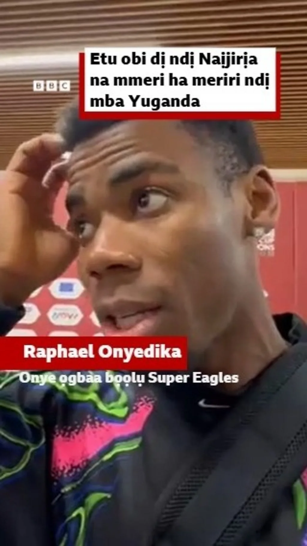 Etu obi dị ndị Naịjirịa na mmeri ha meriri ndị mba Yuganda