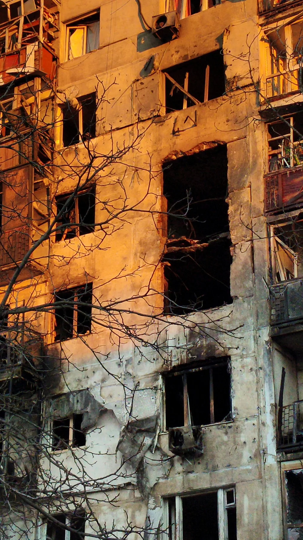 Последствия удара по Одессе.