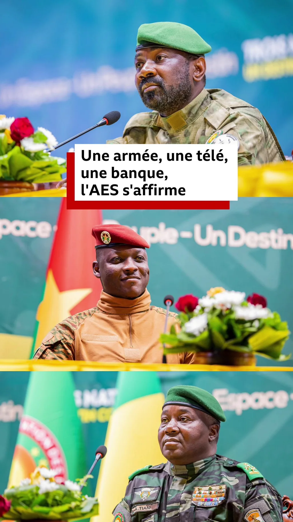 Les pays de l’AES ont lancé une force militaire, une TV et une banque d’investissement.