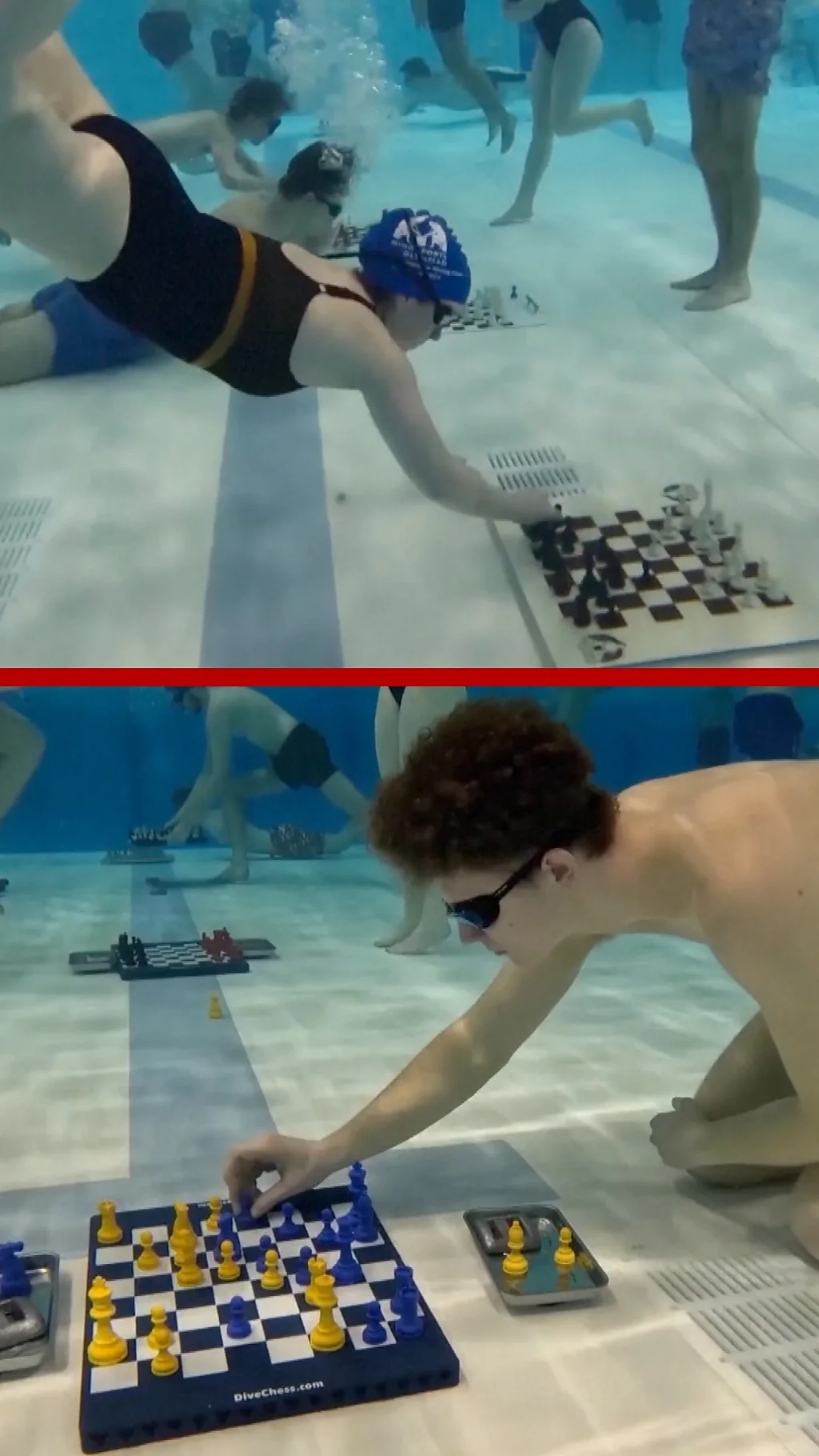 Šah na dah: Borba za titulu pod vodom