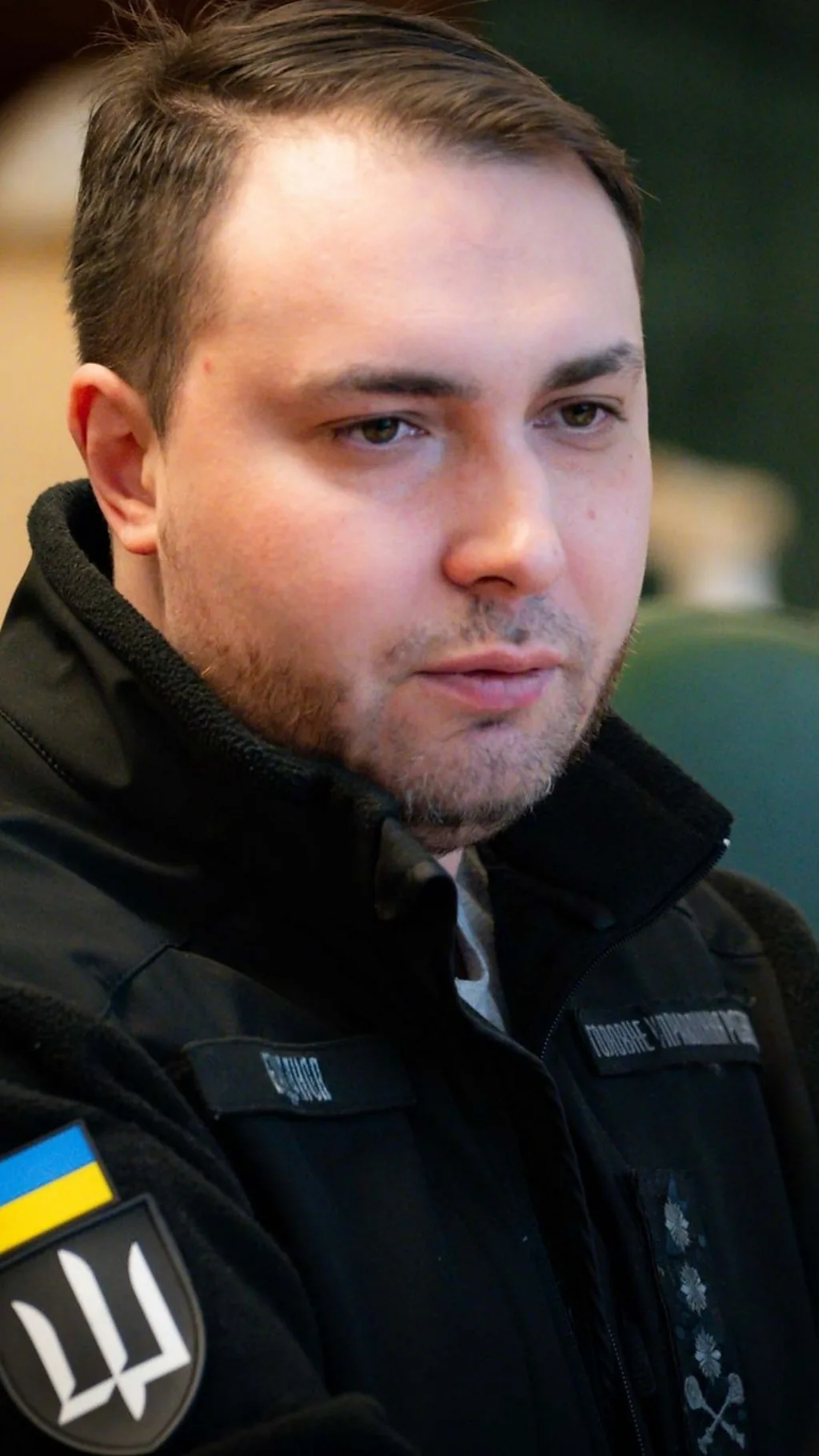 Кирило Буданов у чорній формі