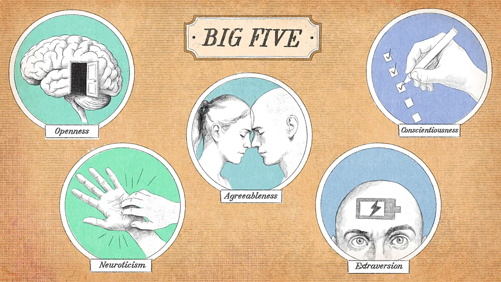 In personality studies, the Big Five model measures people on five traits, although it has been criticised for oversimplifying complex personalities (Credit: Emmanuel Lafont)