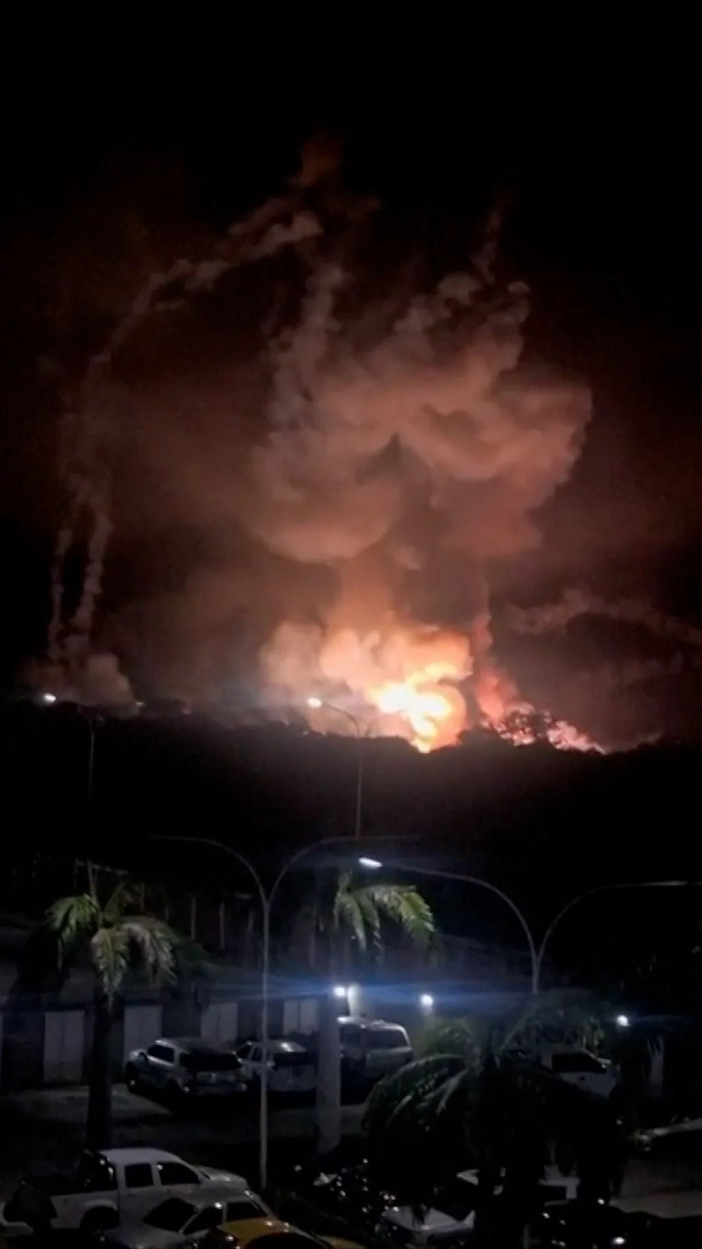 вибухи в Каракасі