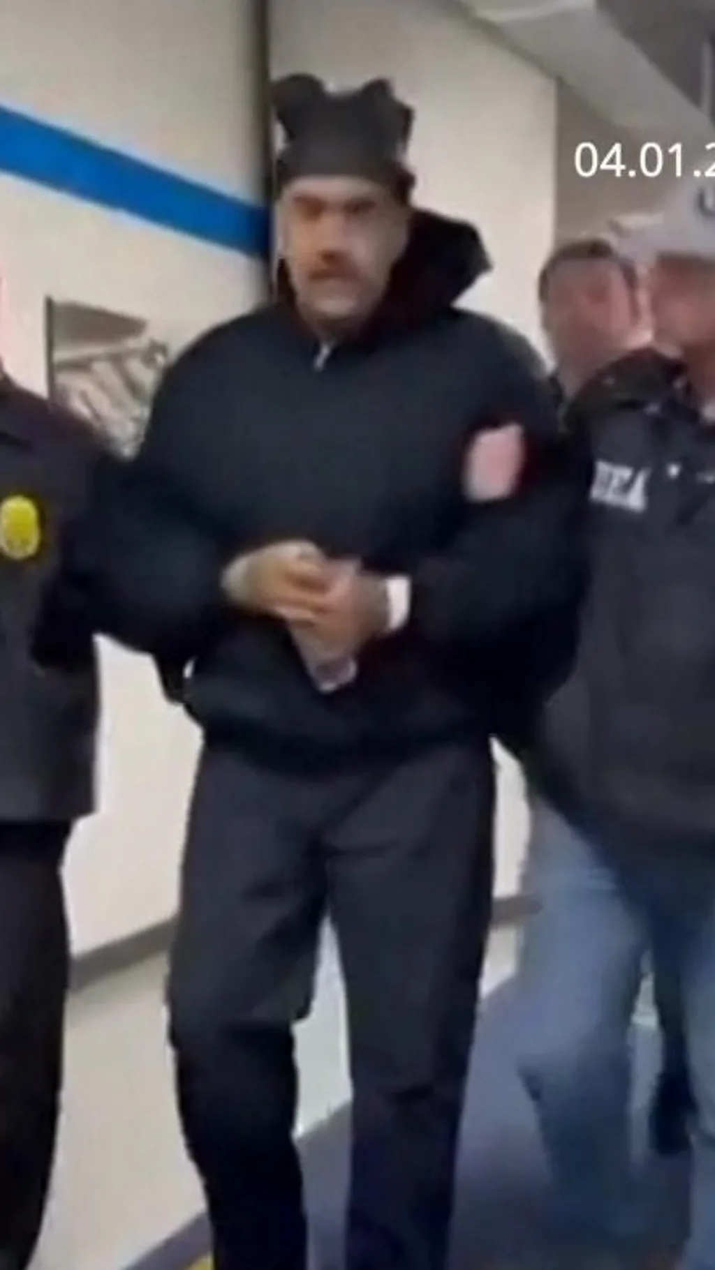 சிறைபிடித்து அழைத்து வரப்பட்ட வெனிசுவேலா அதிபர்