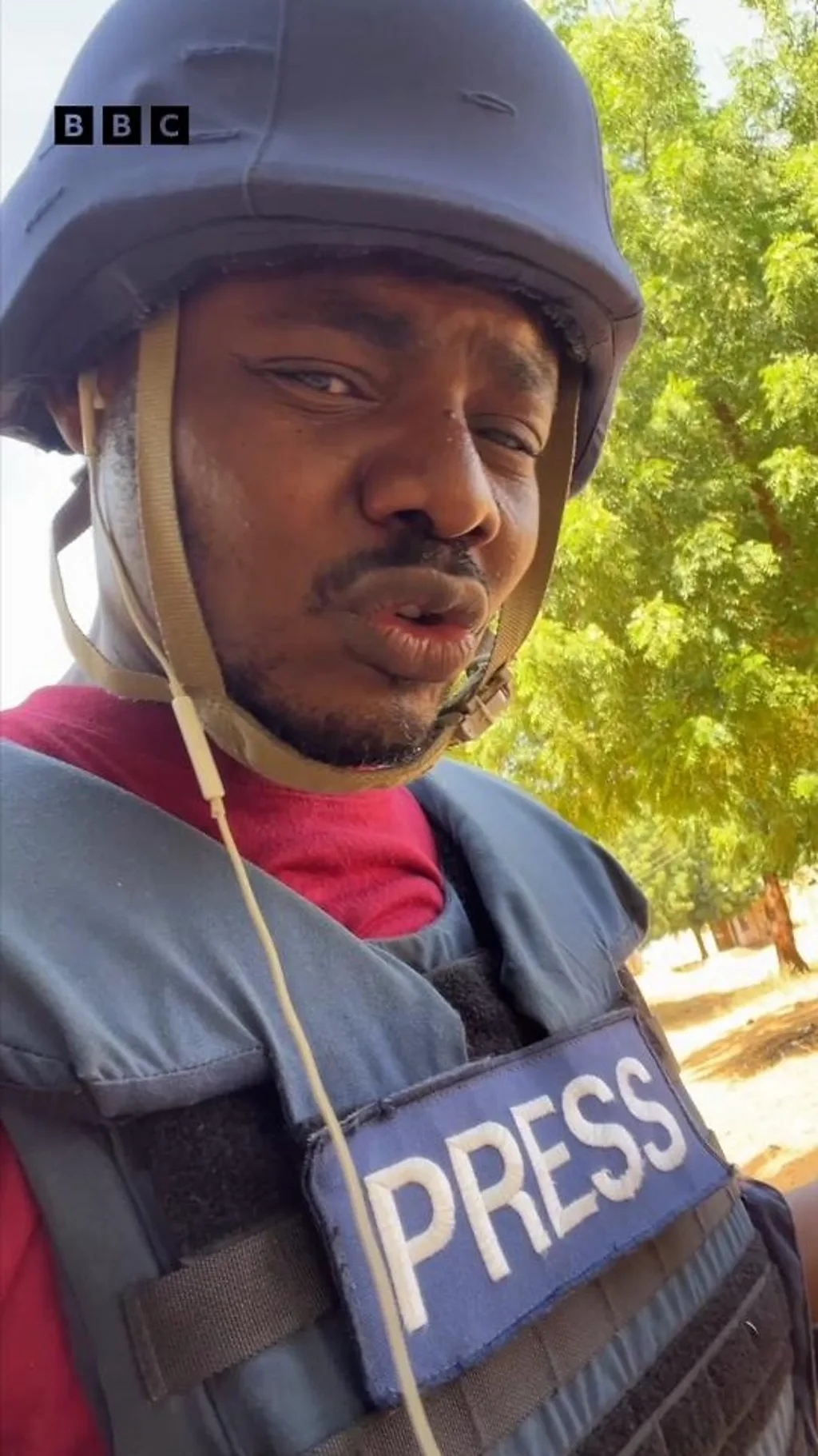 Abin da tawagar BBC ta gane wa idanunta a hanyar zuwa sansanin Lakurawa da Amurka ta kai wa hari