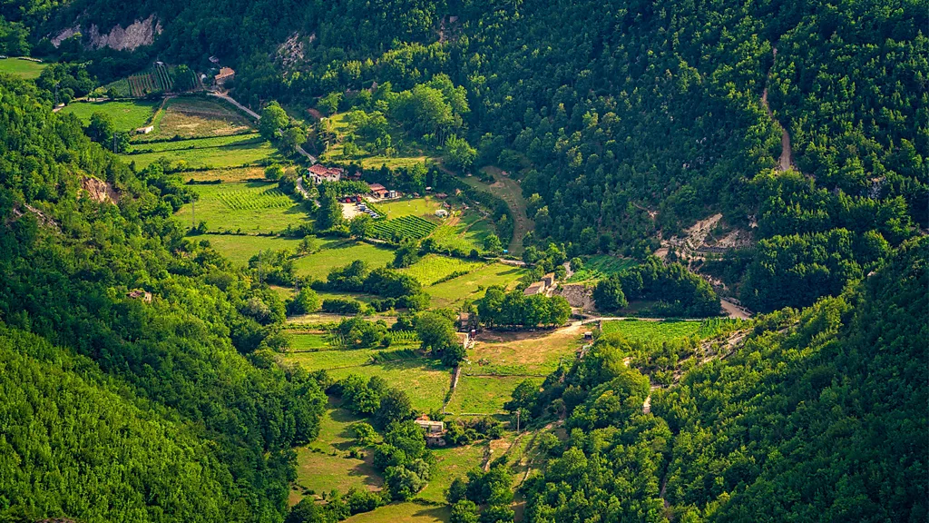 The Valley of the Simbrivio River, Italy (Credit: Alamy)