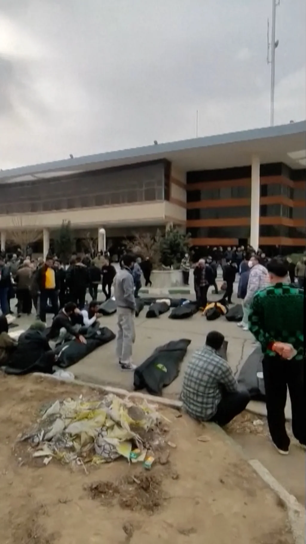 Тела погибших в Иране