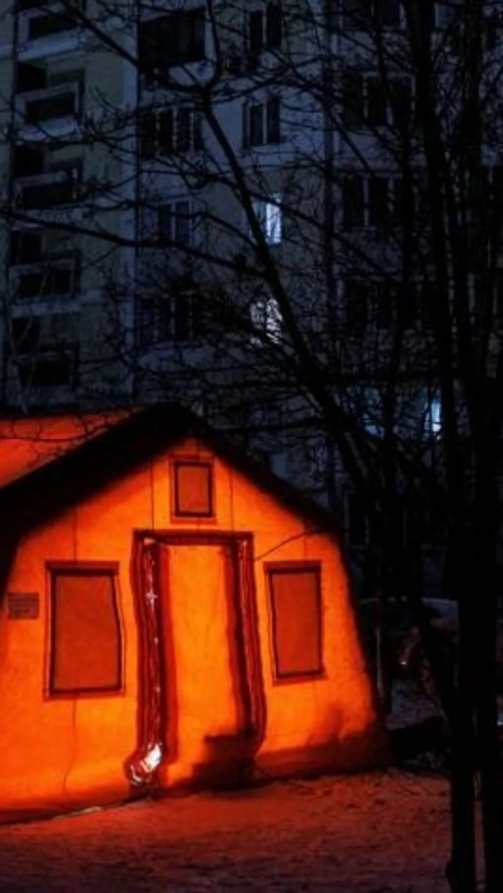 Киев без отопления и электричества