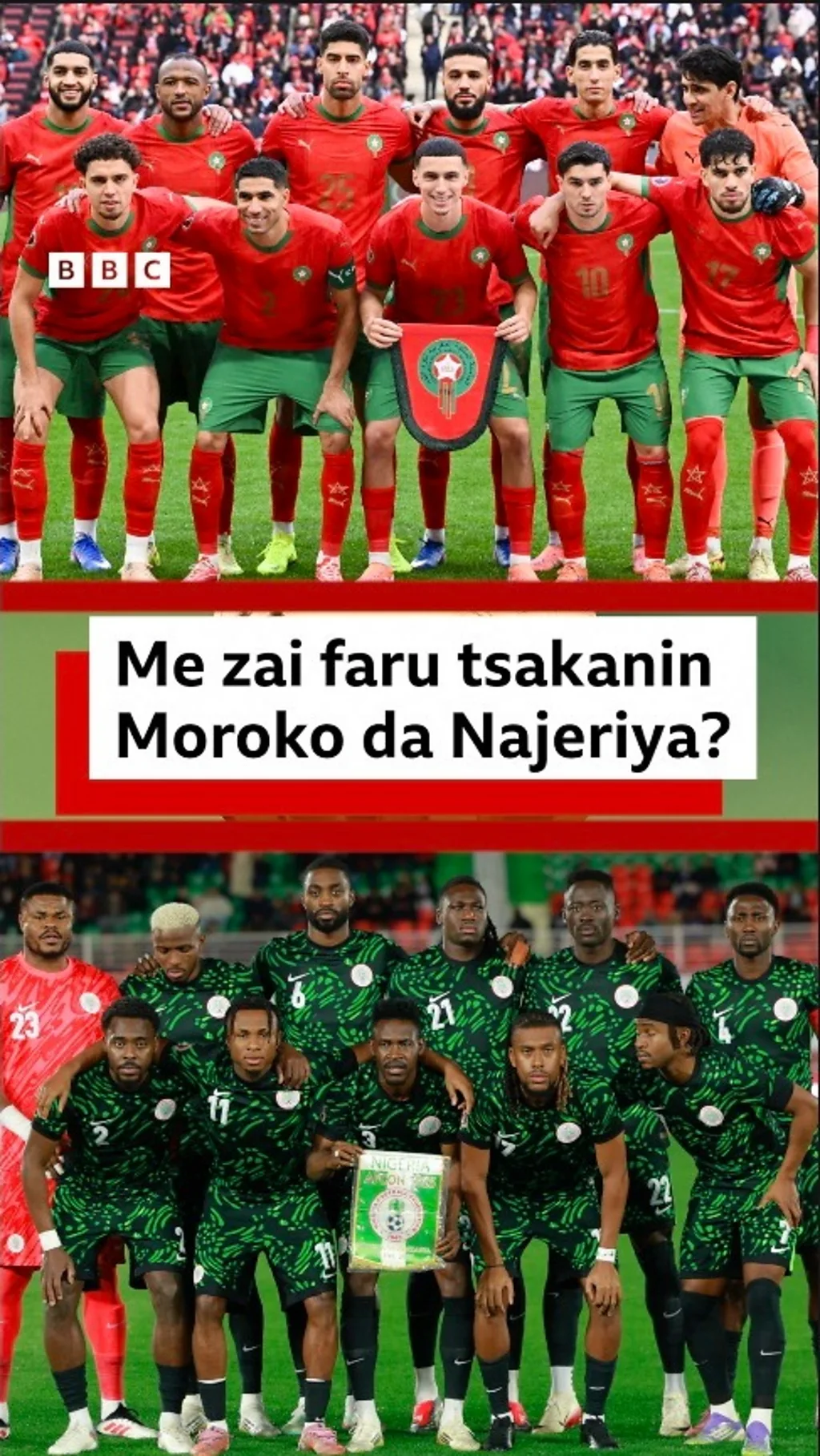 Mene ne zai faru a wasan Moroko da Najeriya?