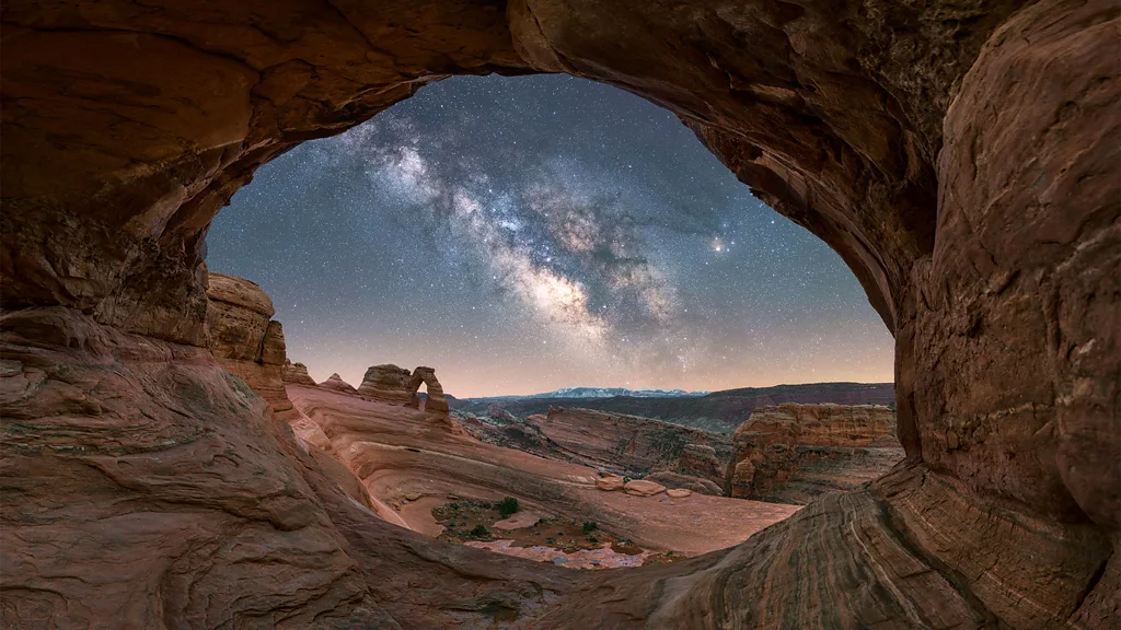 With multiple Dark Sky Parks nearby, Moab has become one of the US's most reliable places to see the Milky Way with the naked eye (Credit: Alamy)