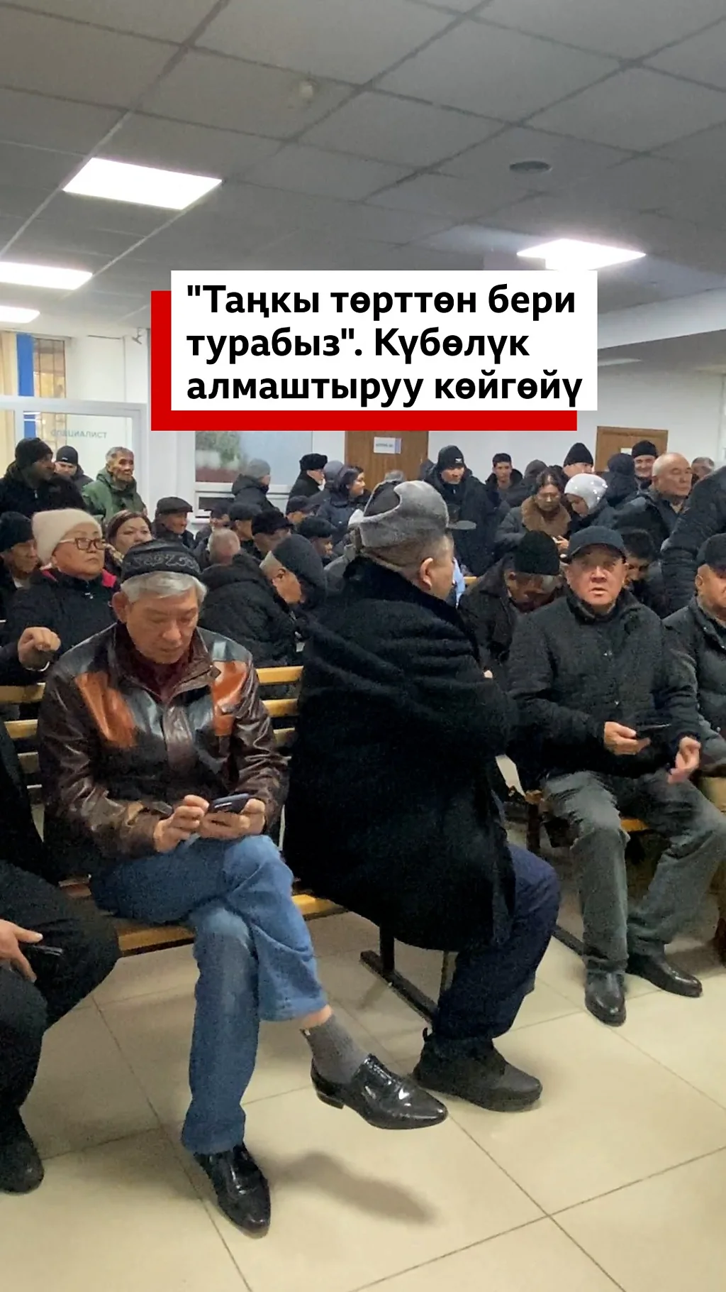 "Таңкы төрттөн бери турабыз". Күбөлүк алмаштыруу көйгөйү