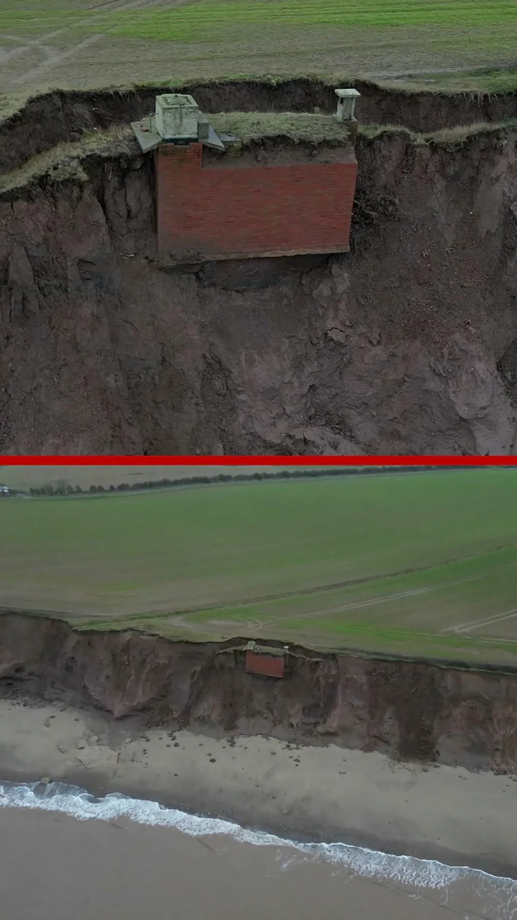 Бункер на обрыве скалы