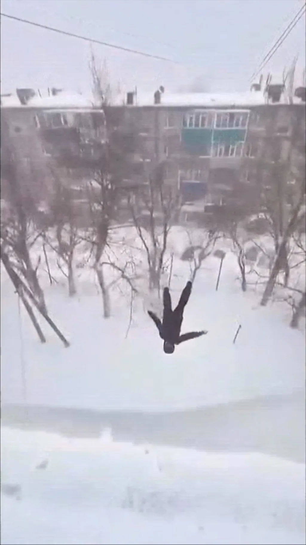 Камчатка, снігопади