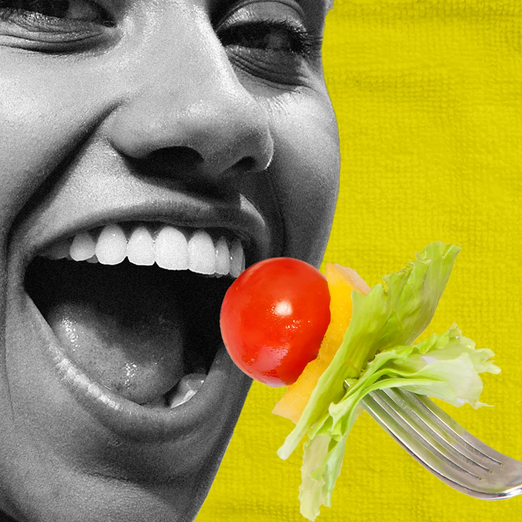 Women approaching the menopause should be looking at making changes to their diet in the years ahead, some scientists say (Credit: Serenity Strull/ BBC)