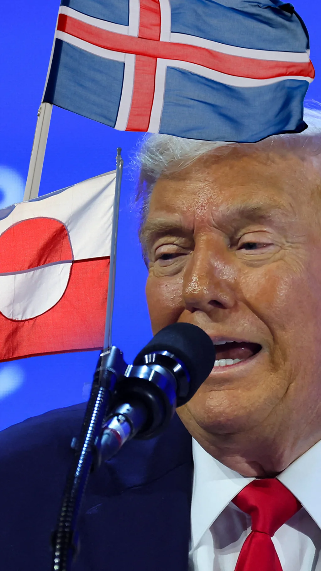 Трамп перепутал Гренландию и Исландию.