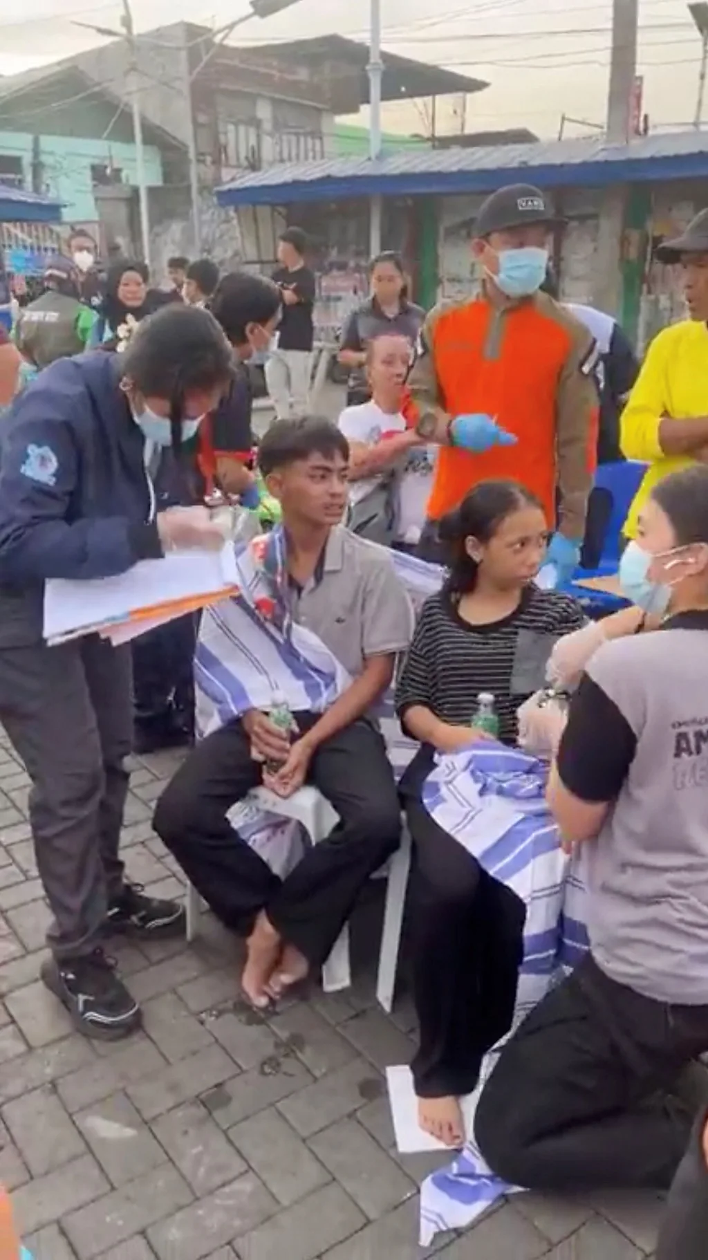 пассажиры парома