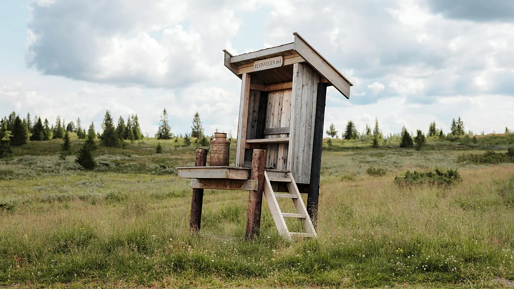 Milk-loading ramps once anchored Norway's summer-farm economy, allowing dairy from remote mountain pastures to be gathered and transported downhill (Credit: Harry Taylor)