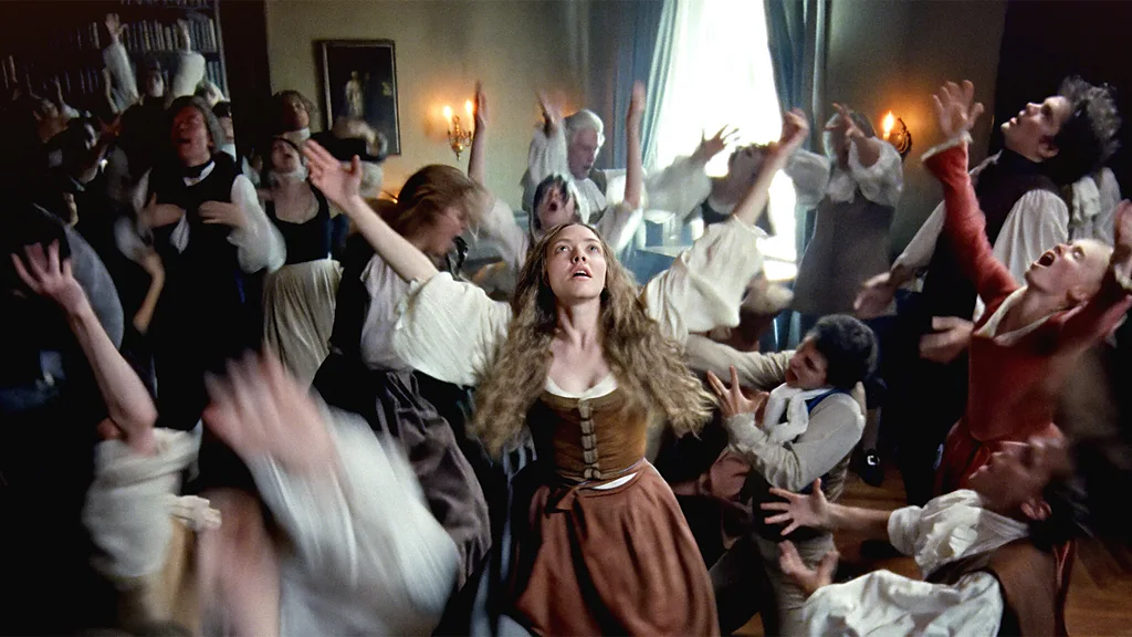 Director Mona Fastvold was partly inspired to make the film by learning of Ann Lee's unwavering, radical ideas (Credit: Searchlight Pictures)