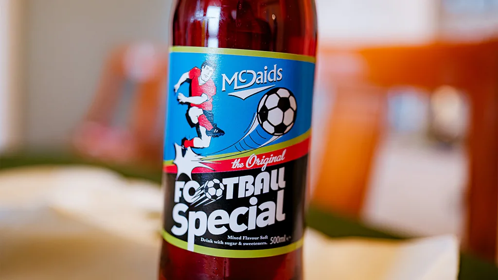 A bottle of Football Special (Credit: Johnny Lennox)