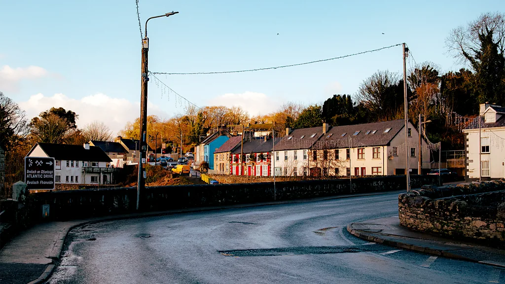 The mysterious Football Special was created in the tiny town of Ramelton (Credit: Johnny Lennox)