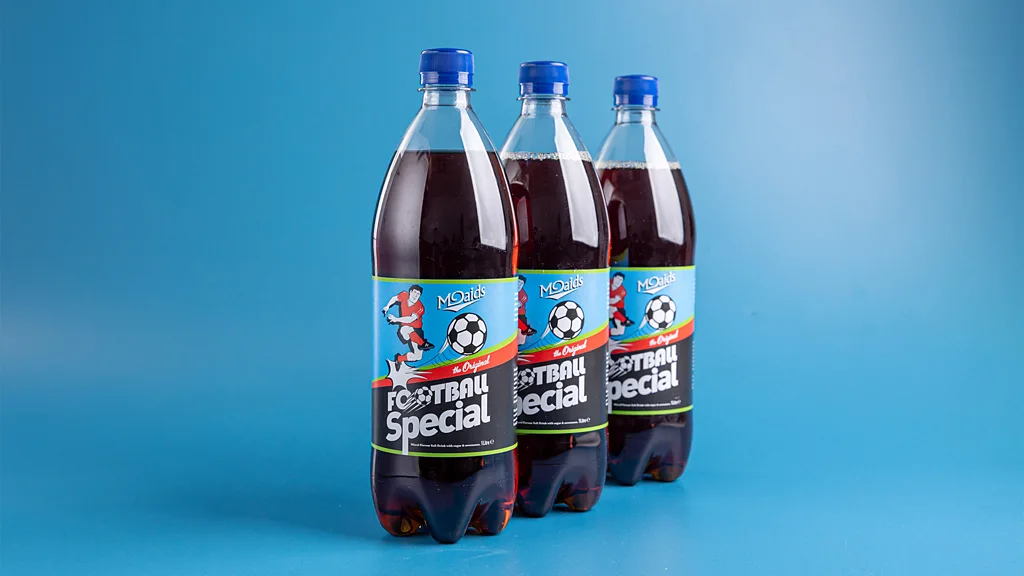 Non-alcoholic pub drinks were all the rage in mid-20th-Century Ireland, though Football Special is one of the few survivors (Credit: McDaid's & Sons)