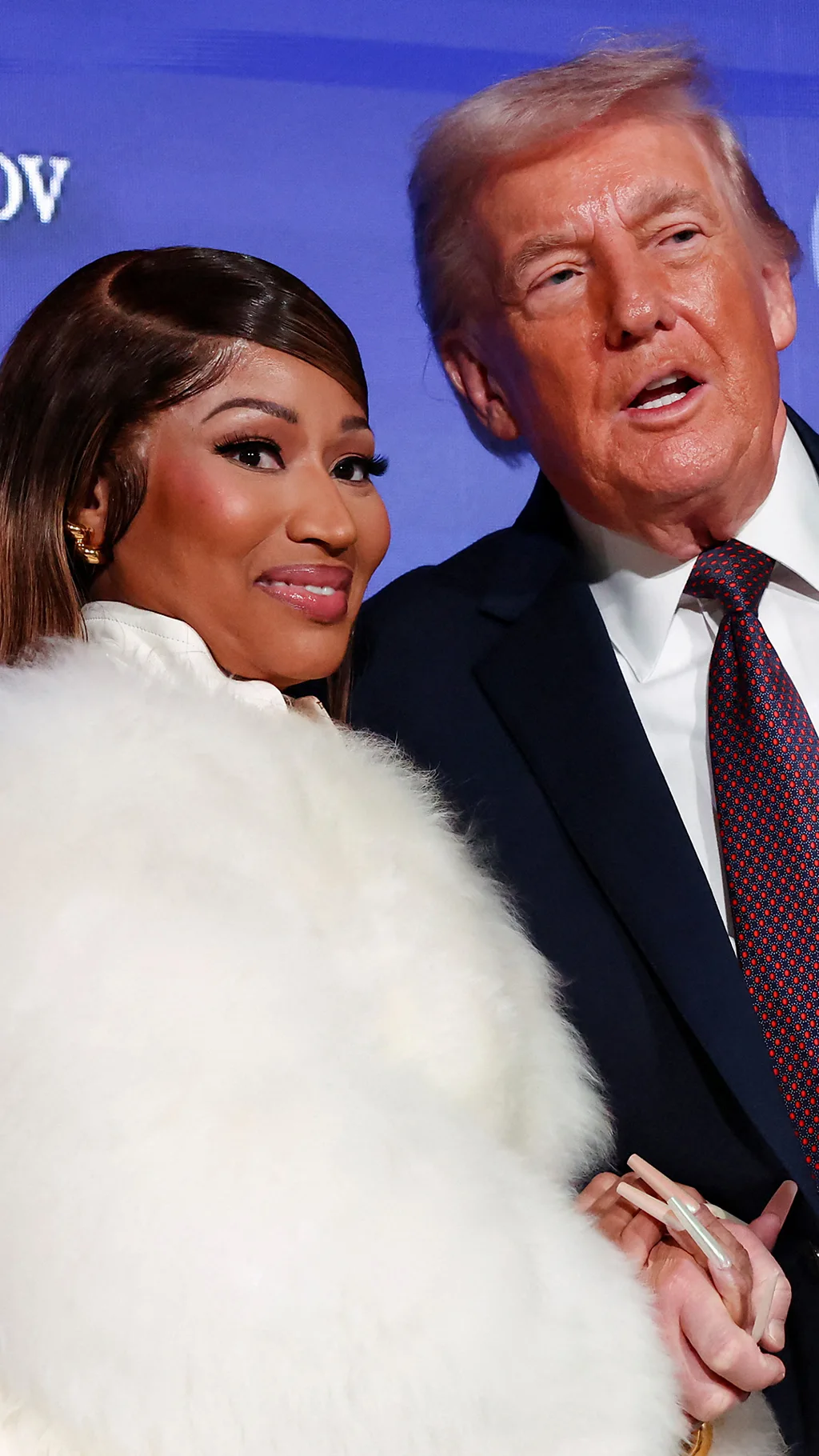 Ники Минаж и Дональд Трамп