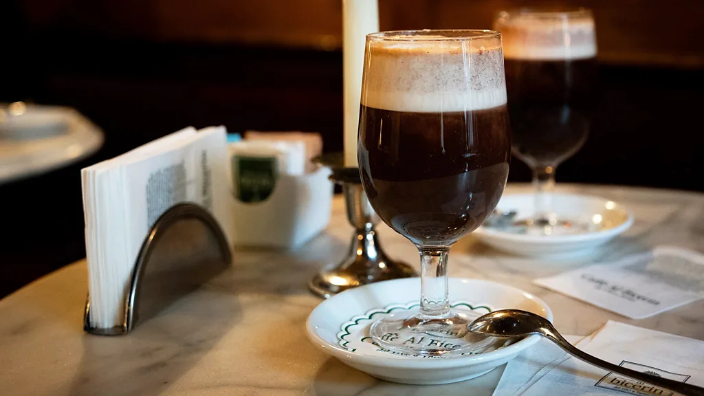 Bicerin – a layered blend of espresso, hot chocolate and cream – is a classic cold-weather ritual in Turin (Credit: Zsofia Safar)