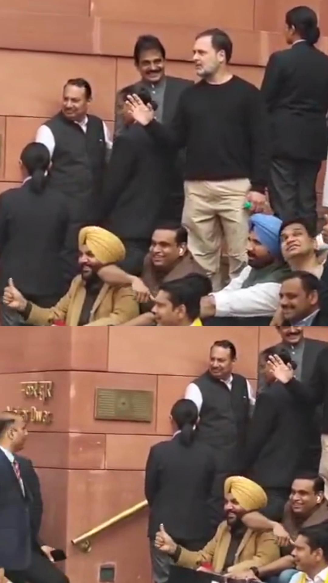 ਰਾਹੁਲ ਗਾਂਧੀ ਅਤੇ ਰਵਨੀਤ ਸਿੰਘ ਬਿੱਟੂ