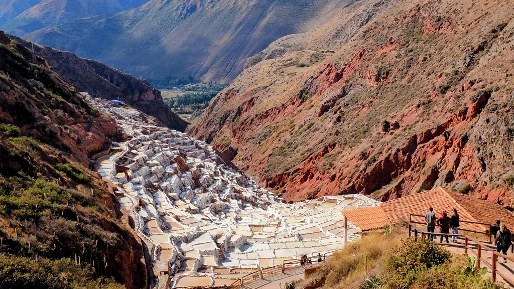 The Salt Mines of Maras have been in continuous use for thousands of years (Credit: Alexandra Marvar)