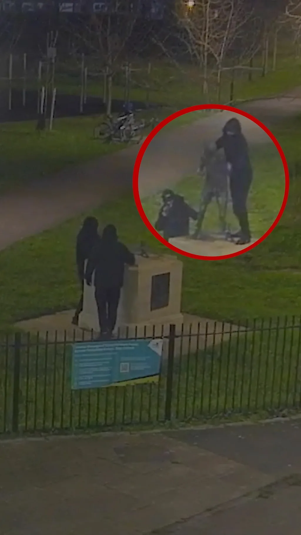 Дерзкая кража статуи в Лондоне