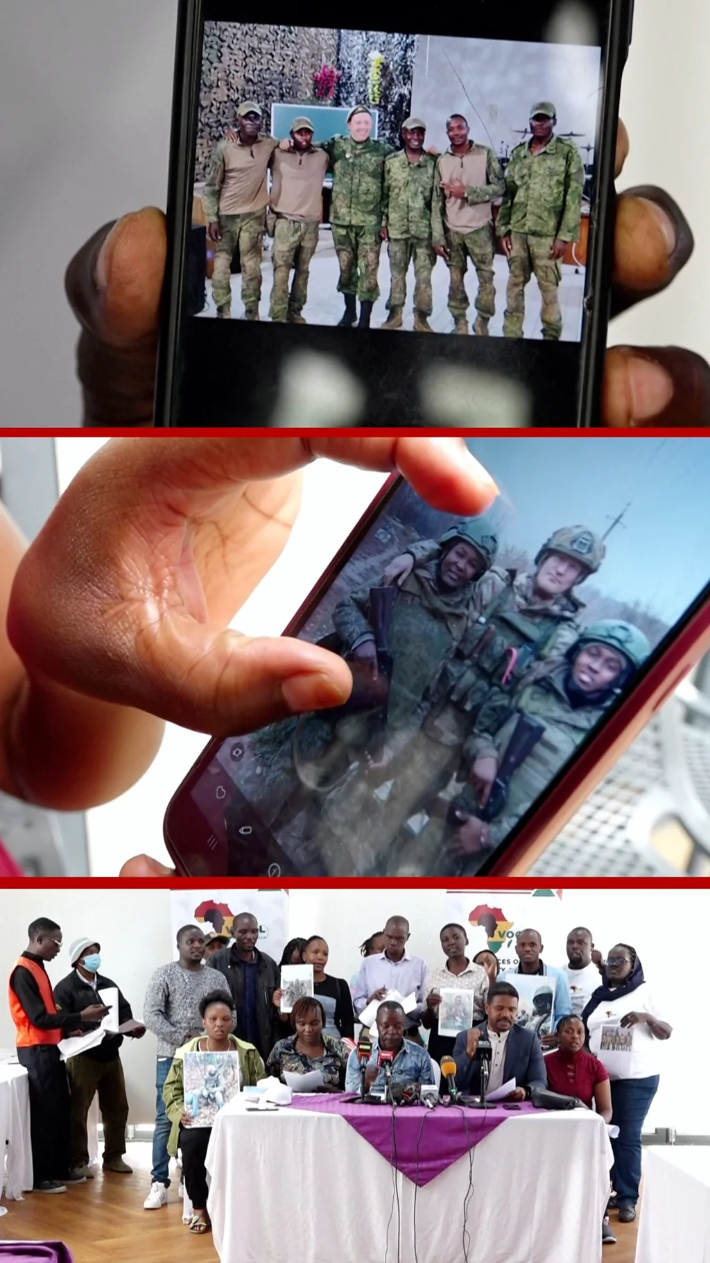 Родственники кенийцев пропавших на войне России с Украиной требуют ответов об их судьбе.