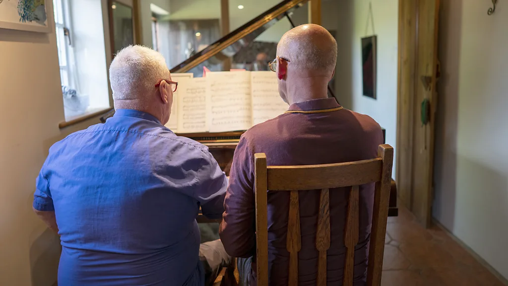 Research suggests playing or singing music over time can promote greater neuroplasticity in the brain (Credit: Getty Images)