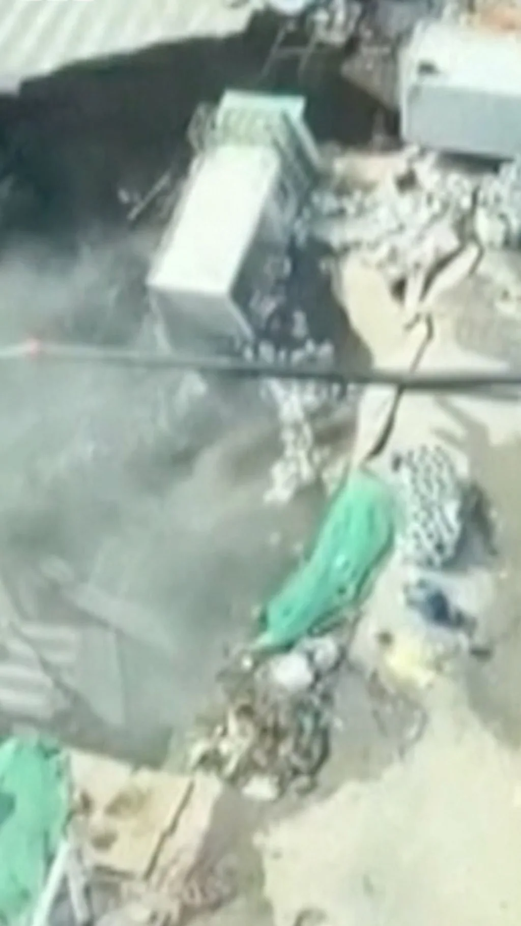 Shanxayda metro qurilishida yer cho‘kdi