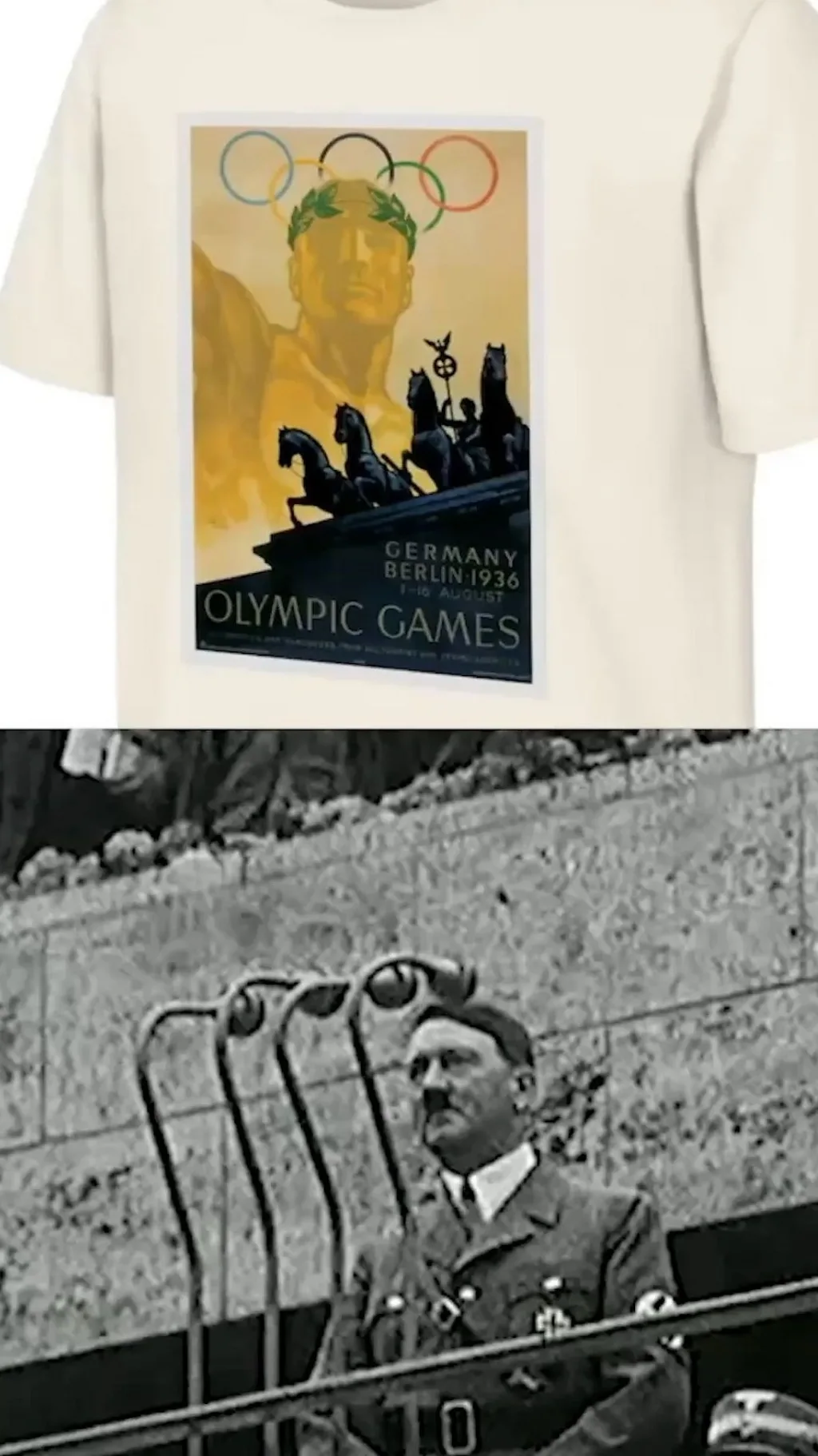 ओलंपिक खेलों की ये टी शर्ट विवाद में क्यों है?