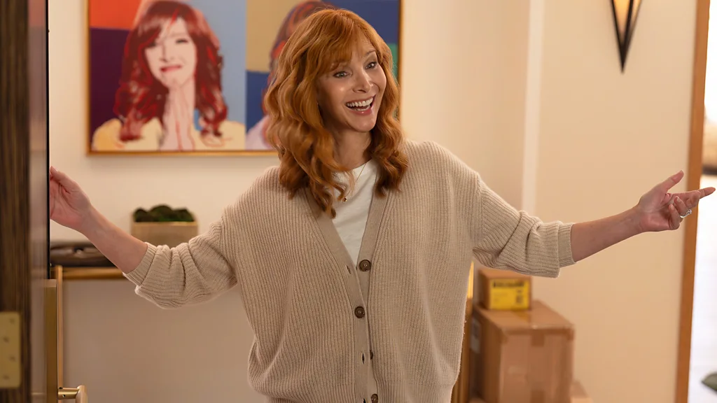 A still from Young Sherlock, showing a man in a suit in front of a horse and cart